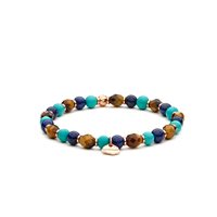 Bracelet Antracite Majorette in Semiprecious stones BRM01 POLKA - BRM01 POLKA